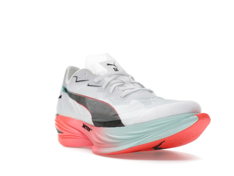 Puma Fast-R Nitro Elite 3 White Glowing Red Mint