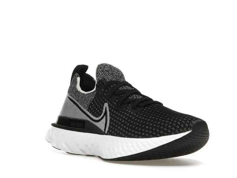 Nike React Infinity Run Flyknit Black White (Women's)
