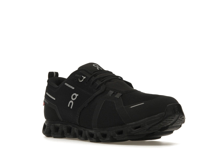 On Running Cloud 5 Waterproof All Black