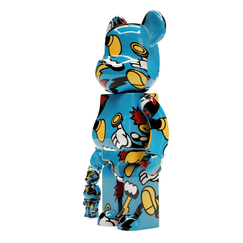 Bearbrick Grafflex 100% & 400% Set