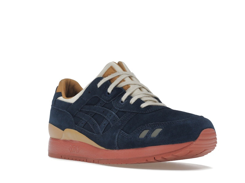 ASICS Gel-Lyte III Packer Shoes x J. Crew Navy Buck