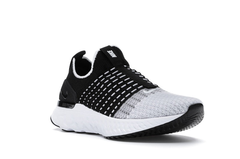 Nike React Phantom Run Flyknit 2 Black White (Women's)