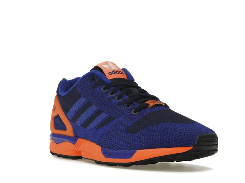 adidas ZX Flux Weave Dark Blue Orange