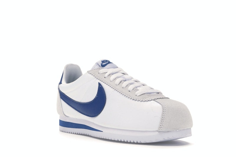 Nike Classic Cortez Nylon White Gym Blue