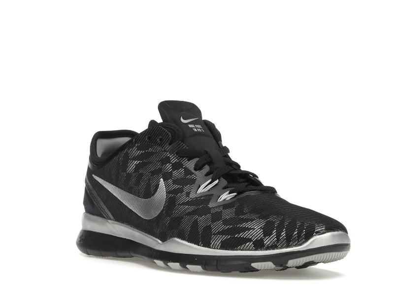 Nike Free 5.0 TR Fit 5 Black Metallic Silver (Women's)