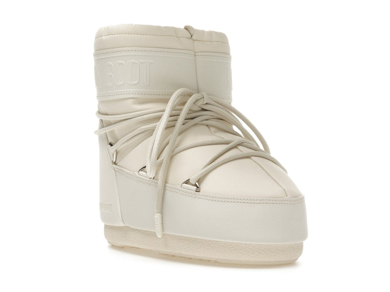 Moon Boot Icon Rubber Low Boot Cream