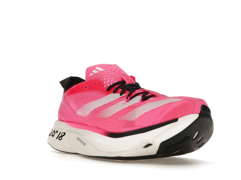 adidas Adizero Adios Pro 3 Lucid Pink Cloud White