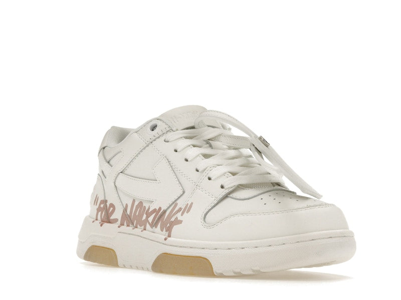 OFF-WHITE Out Of Office For Walking White Pink (Women's)