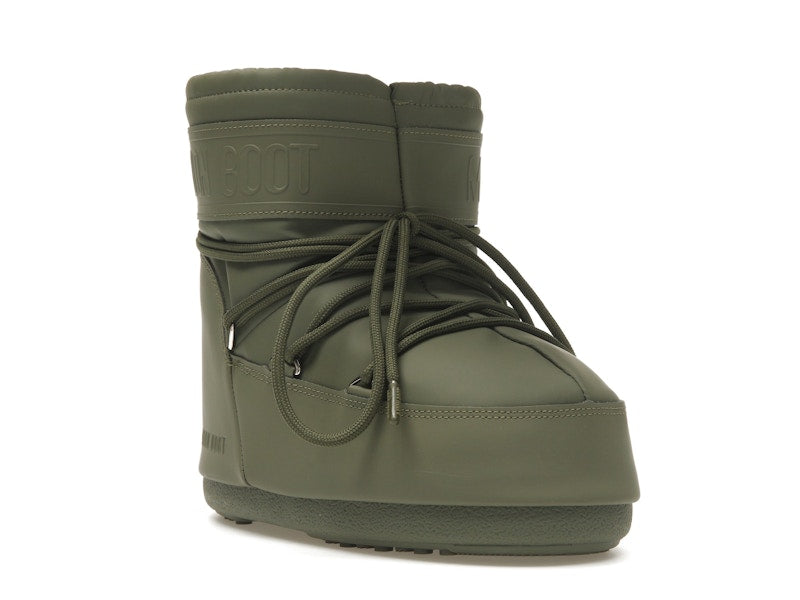 Moon Boot Icon Rubber Low Boot Khaki