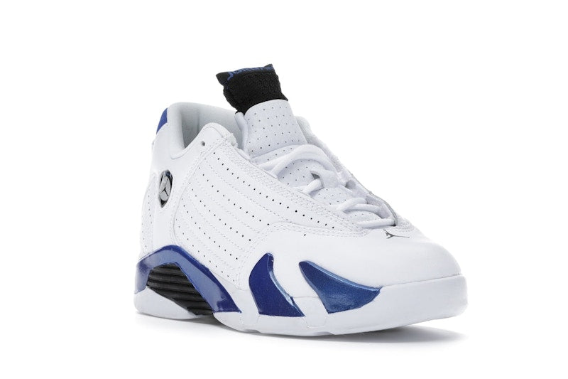 Jordan 14 Retro White Hyper Royal (PS)