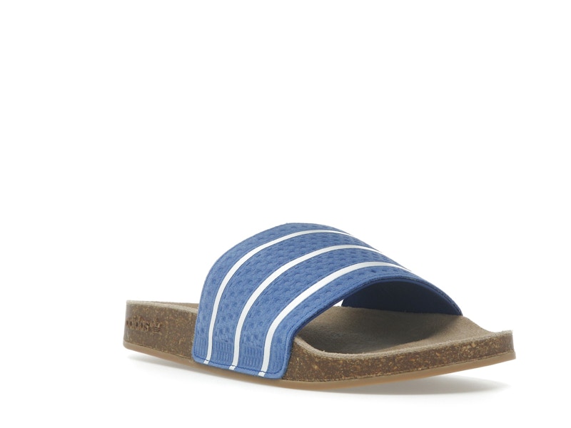 adidas Adilette Slides Royal Blue Core White Gum