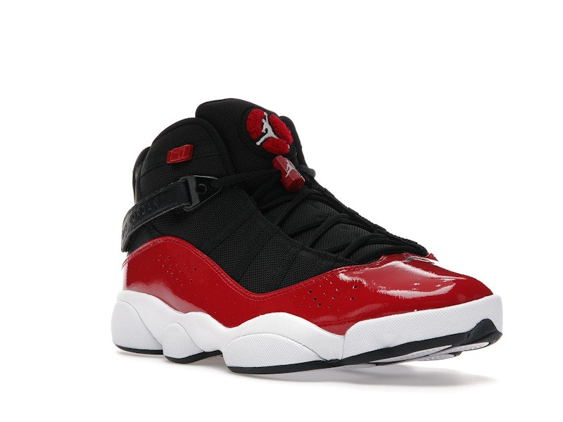 Jordan 6 Rings Black Gym Red White