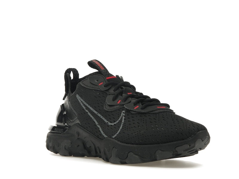 Nike React Vision Black Grey Swoosh