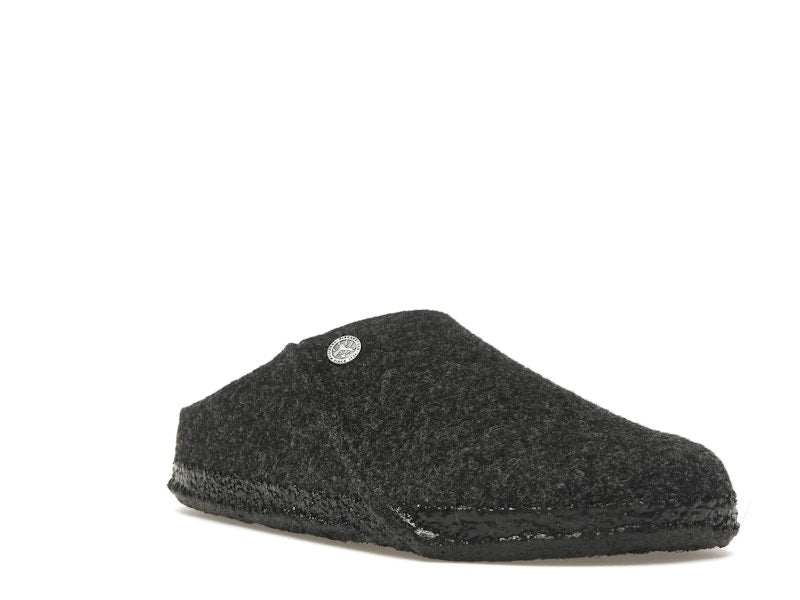Birkenstock Zermatt Shearling Clog Wool Felt Anthracite