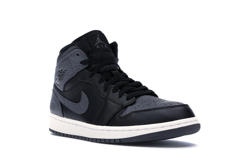 Jordan 1 Retro Mid Black Dark Grey