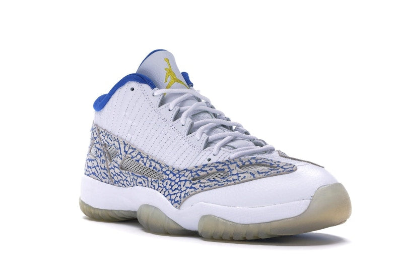 Jordan 11 Retro Low IE White Argon Blue