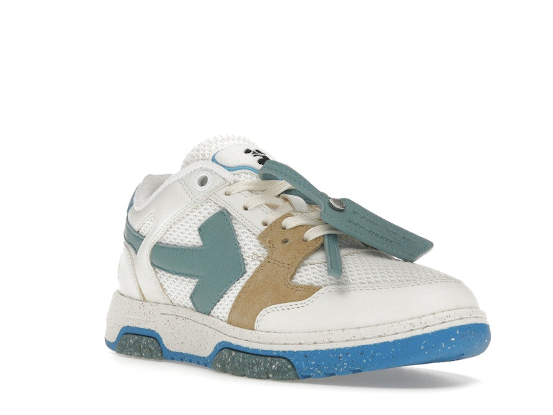 OFF-WHITE Out Of Office Low Slim White University Blue