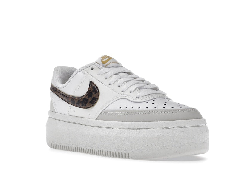 Nike Court Vision Alta Low White Light Bone Sail Archaeo Brown (Women's)