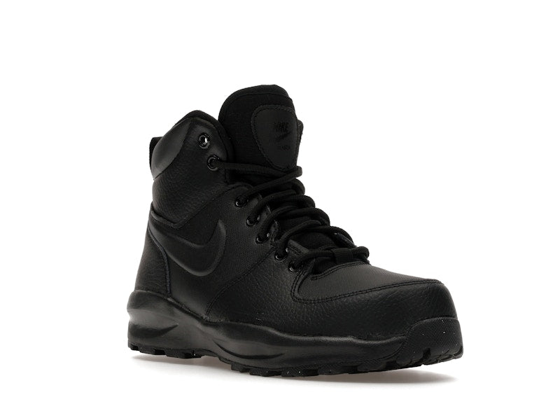 Nike Manoa Leather Triple Black (GS)