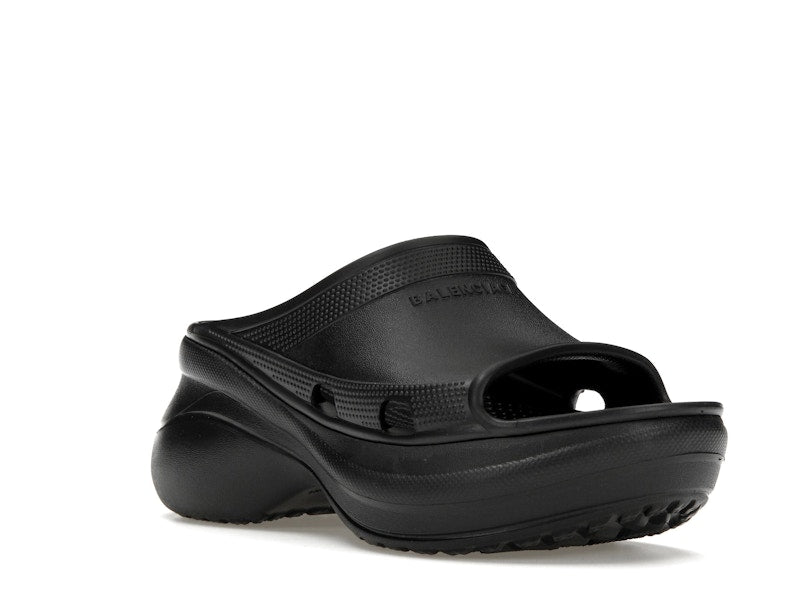 Balenciaga x Crocs Pool Slide Sandals Black (Women's)