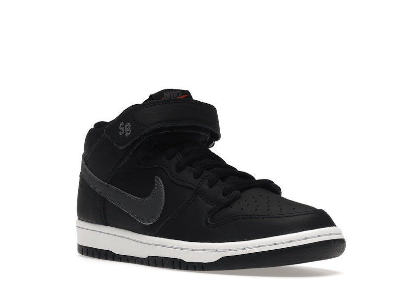 Nike SB Dunk Mid ISO Orange Label Black Dark Grey