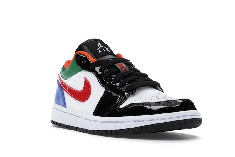 Jordan 1 Low Multi-Color Black Toe (Women's)
