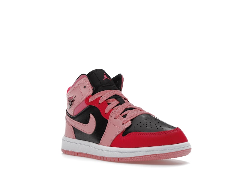 Jordan 1 Mid Coral Chalk (PS)