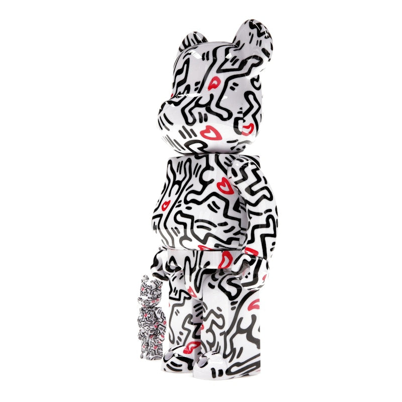 Bearbrick Keith Haring #8 100% & 400% Set
