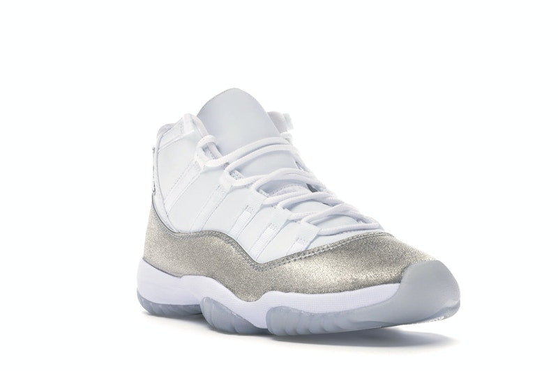 Jordan 11 Retro White Metallic Silver (Women's)