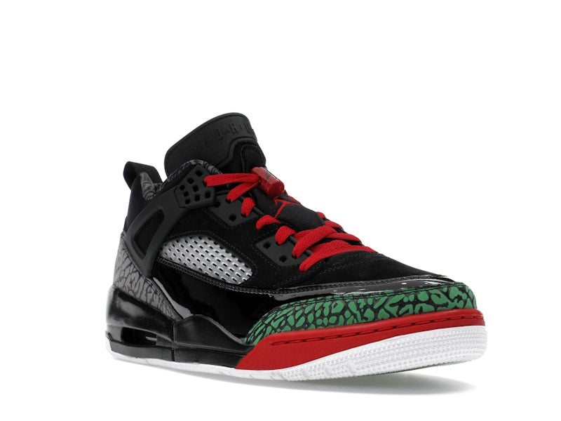 Jordan Spizike Low Black Classic Green White Varsity Red