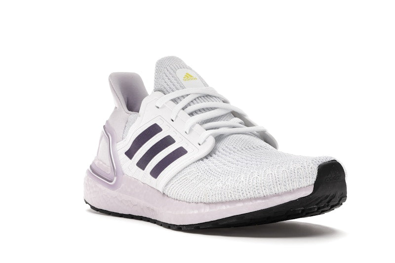 adidas Ultra Boost 20 White Tech Purple (Women's)