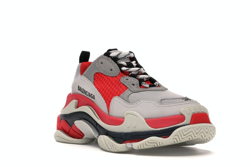 Balenciaga Triple S Red Grey (Women's)