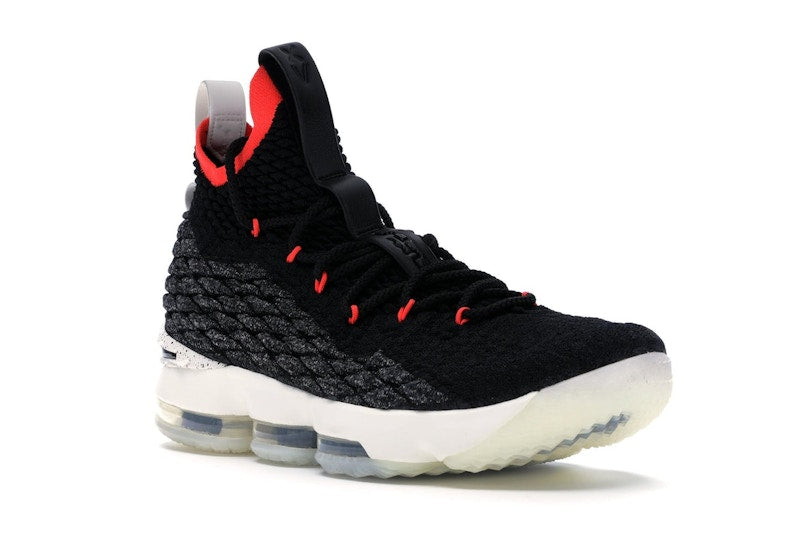 Nike LeBron 15 Black Bright Crimson
