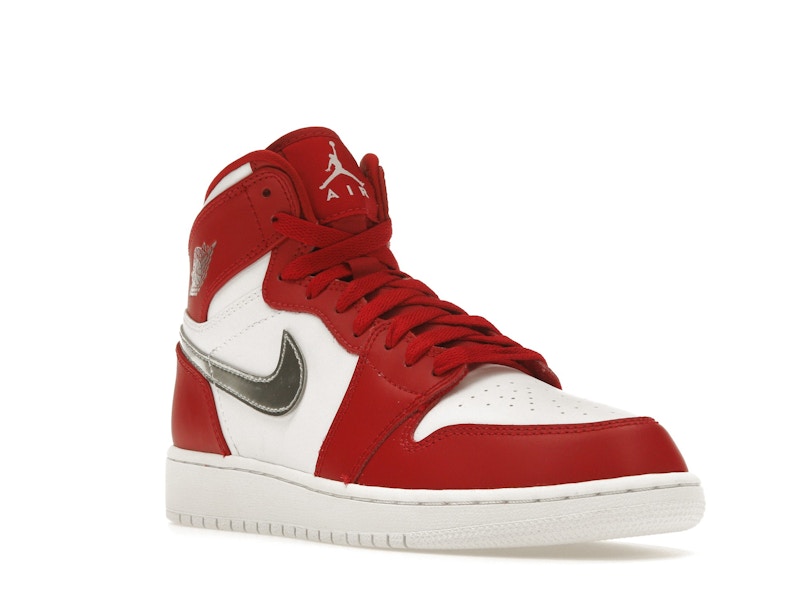 Jordan 1 Retro High Silver Medal (GS)