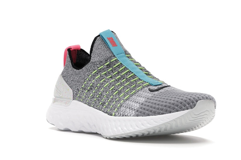 Nike React Phantom Run Flyknit 2 Flash Crimson Baltic Blue