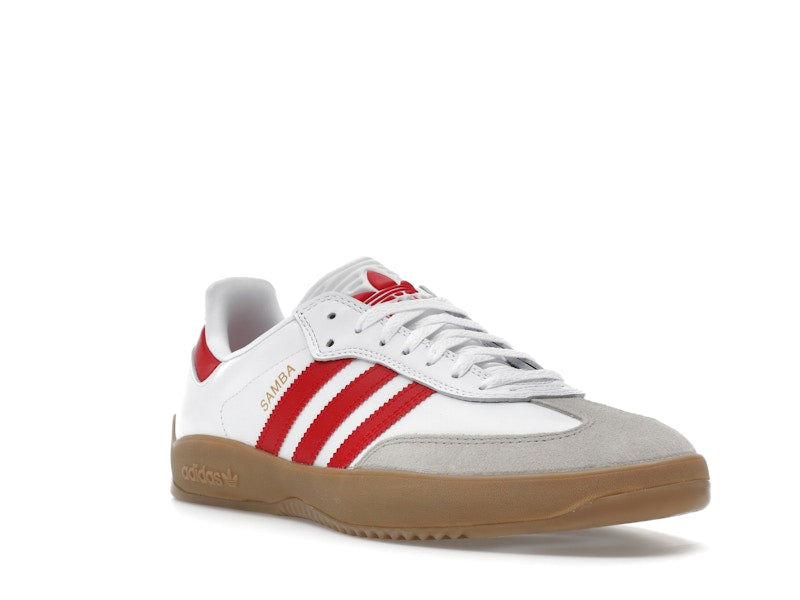 adidas Puig Samba Cloud White Better Scarlet Gum