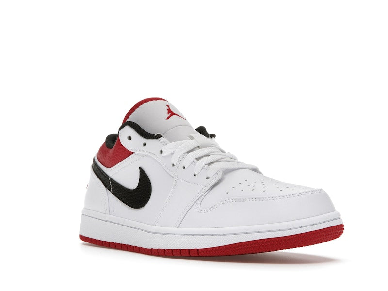 Jordan 1 Low White University Red Black