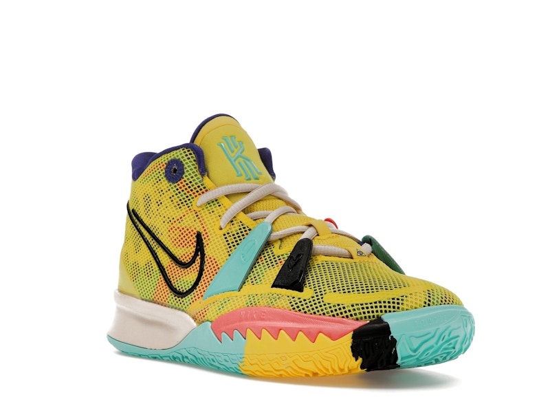 Nike Kyrie 7 1 World 1 People Electric Yellow (GS)
