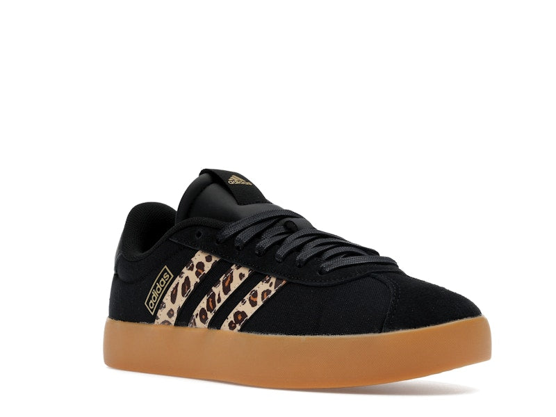adidas VL Court 3.0 Black Leopard (Women's)