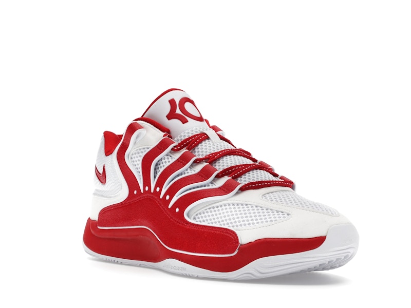 Nike KD 18 TB White University Red