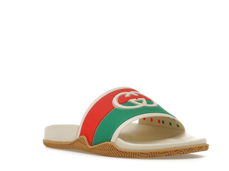 Gucci Slides Interlocking G Orange (Women's)