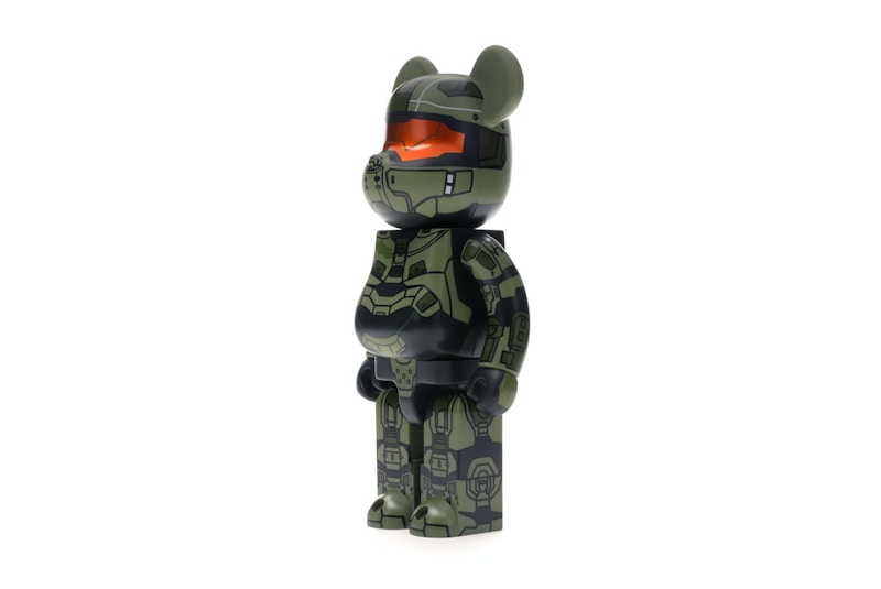 Bearbrick Halo Master Chief 400% Green