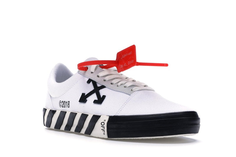 OFF-WHITE Vulc Low White (Updated Stripes)