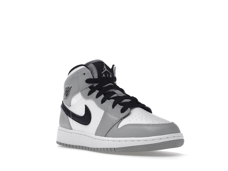 Jordan 1 Mid Light Smoke Grey (GS)