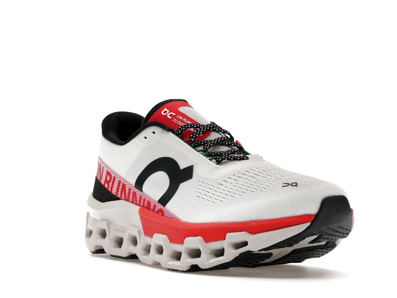 On Running Cloudmonster 2 Ivory Silver Red