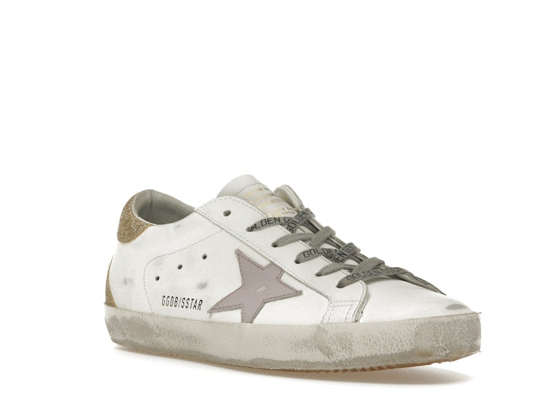 Golden Goose Superstar White Lilac Platinum (Women's)