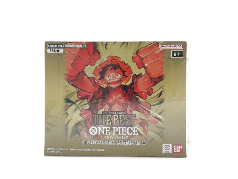 Bandai One Piece The Best Premium Booster Box PRB-01