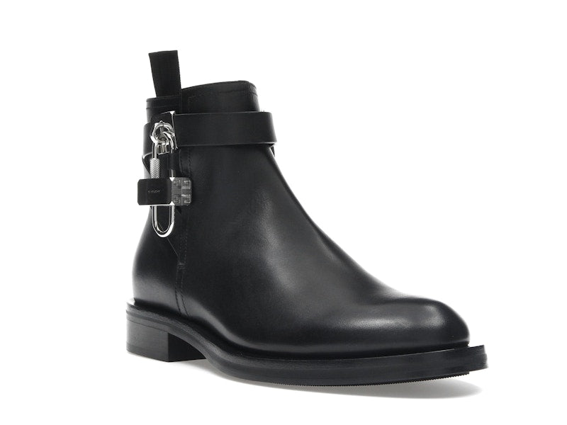 Givenchy Lock Ankle Boots Black