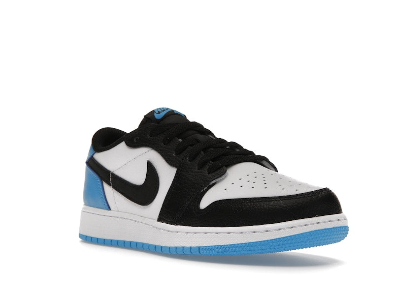 Jordan 1 Retro Low OG Black Dark Powder Blue (GS)