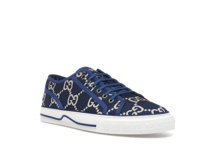 Gucci Tennis 1977 Low GG Monogram Blue